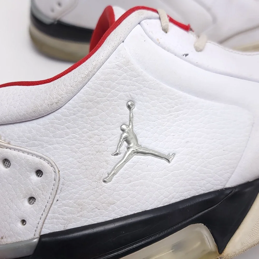 Nike Air Jordan Big Fund White Men's Leather Shoes BV6273-100 Size 10.5 Sneakers